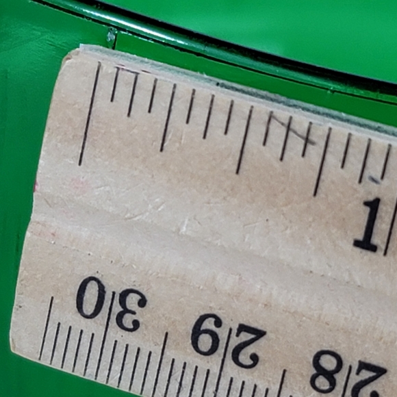 Vtg Hoosier Glass Tree Bark Motif Green Glass Compote - Picture 13 of 15